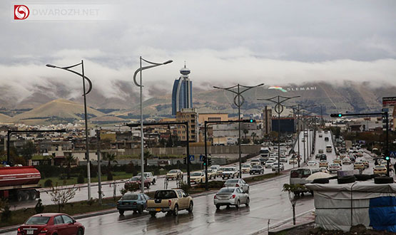 الامطار تجتاج اقليم كوردستان