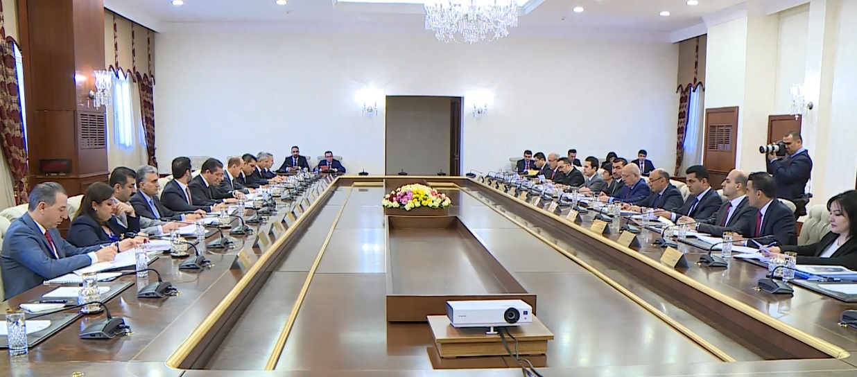 مجلس وزراء كردستان يجتمع لبحث توزيع مادة النفط الابيض على المواطنين