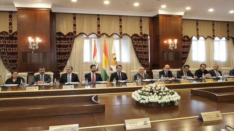 مجلس وزراء كردستان يعقد اجتماعا لمناقشة قانون الإصلاح في الرواتب