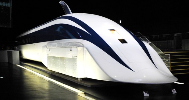 معجزة اليابان الجديدة.. قطار “يطير” بسرعة 600 كيلومتر